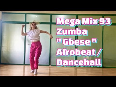 Mega Mix 93 Zumba | Gbese | Afrobeat | Dancehall | Choreo by Aksana