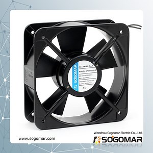 [Hot Item] Panel Fan 200X200X60mm with High Quality Ball Bearing 220-240V AC