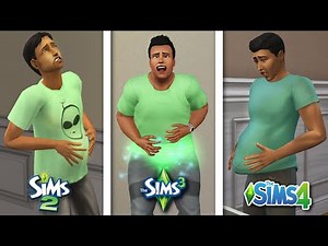 Sims 2 vs Sims 3 vs Sims 4 - Alien Pregnancy