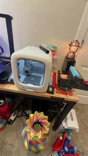 Think 3D printing is complicated? The X-Maker Joy makes it easy with a fully enclosed design,