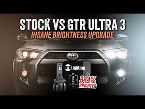 344% Brighter LED Headlight Bulbs for 2014–2020 Toyota 4Runner | GTR Lighting Ultra 3