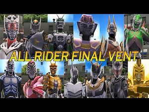 ALL KAMEN RIDER RYUKI SERIES FINAL VENT / FINISHER / SPECIAL MOVE 60FPS NOT HENSHIN
