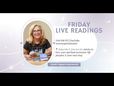 Psychic and Channeled messages with Carey | Medium & Mentor