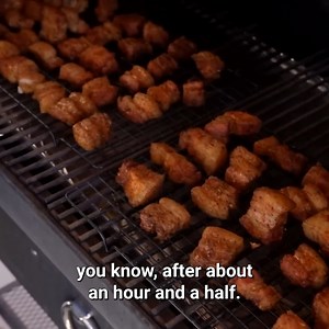 How To Make Pork Belly Burnt Ends In the Smoker | Smokin' and Grillin' with AB