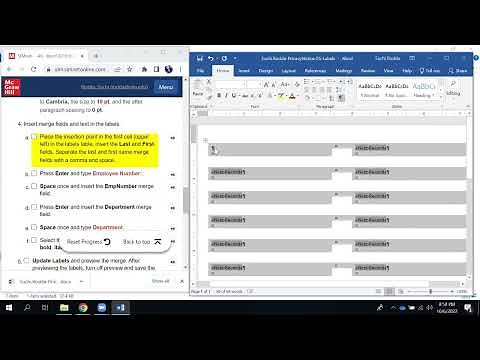Word 2019 - Chapter 5 - Independent Project - 5-6b