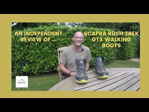 Equipment Review - Scarpa Rush Trek GTX Walking Boot