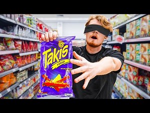You TOUCH, You COOK IT! Blindfold Shopping Challenge