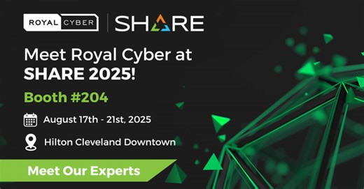 Royal Cyber to Showcase AI-Powered Mainframe Modernization at SHARE 2025 in Cleveland