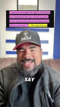 Romans 1:4 tells us something powerful about the resurrection of Jesus.