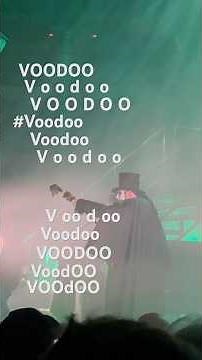 VOODOO #voodoo #kingdiamond #magic #heavymetal #classic #metal #art #arts #show #live #performance