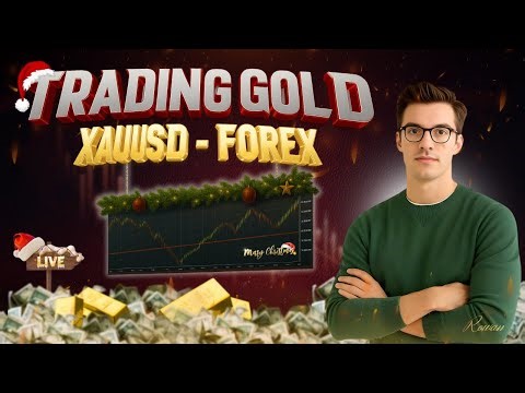 🔴 Live Trading – XAUUSD & FOREX with ROWAN 16/12/2025 - Gold Setup After FOMC Report #live #forex