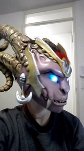 My nex mask is completely finished! (except for the mouth guard it'll need something to hide my own face) | Willow Creative