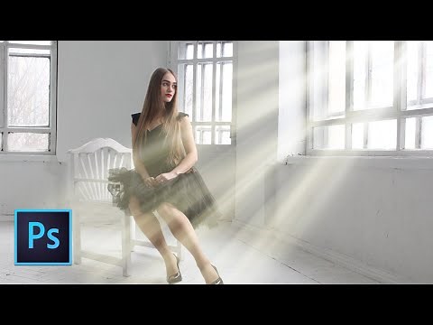 Photoshop Sun Rays Effect - Lighting Effect Photoshop Tutorial