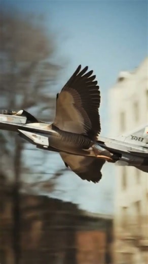 a jet fighter it's hybrids a goose