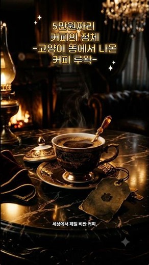 5만원짜리 커피의 정체, 고양이 똥에서 나온 코피 루왁 | Kopi Luwak Truth #커피이야기 #커피역사 #커피잡학 #coffeehistory #コーヒーの歴史