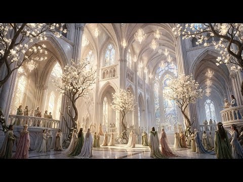 Mystical Fantasy Magic Music ✨ Deep Relaxation, Ancient Cathedral Ambience, No Vocals