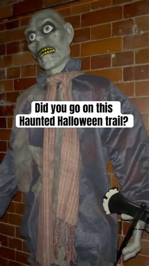 Would YOU Dare Walk This Haunted Trail Alone? #halloween #halloween2025