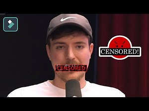 How To Censor Bad Words Effect in Filmora 11 Tutorial