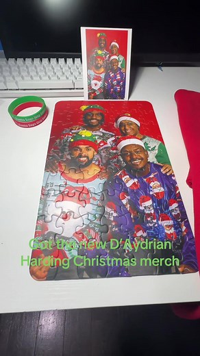 D’Aydrian Harding Christmas Merch Unveiled!