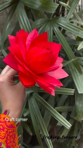 Craft Corner on Instagram: "Diy Lotus making tutorial. #ukcraftcommunity #explorepagecrafts #creativecrafts #foryoupage K##craftreels #creativeuk #homedecoruk #FlowerMakingIdeas #ViralCraftsUK #viewforview #foryoupage #followersreelsfypシ゚viralシfypシ゚viralシalシ #follows"