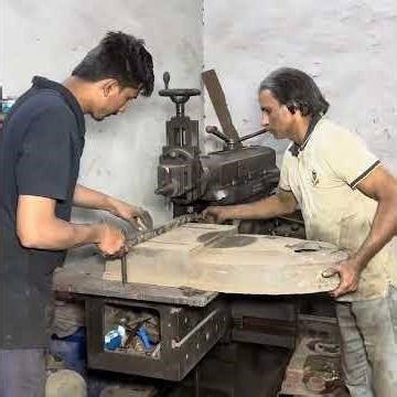 How to make a Bench Drill Machine Using Molten Metal Technique