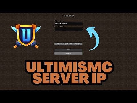 Minecraft UltimisMC Server IP 2025