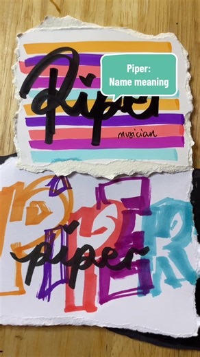 The Meaning of the Name Piper