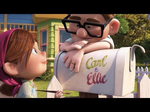 A Lifetime of Romantic Moments in Under 90 Seconds | Carl & Ellie | UP (2009)