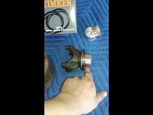 Np203 Speedi sleeve installation on front transfer case yoke