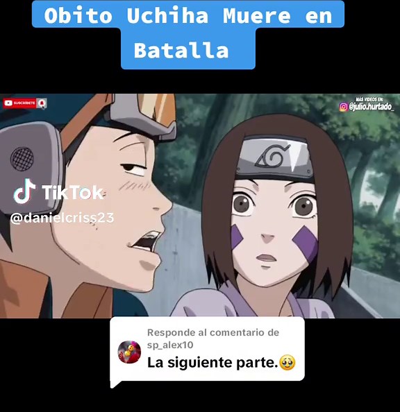 La Muerte de Obito Uchiha en una Épica Batalla