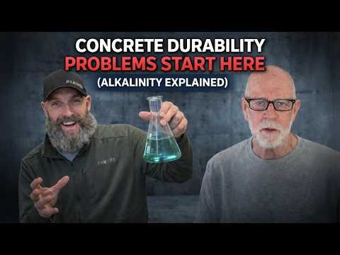 Concrete Durability Problems Start Here (Alkalinity Explained)