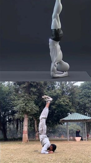 How To Do Elbow Stand step by step ✅ #shorts