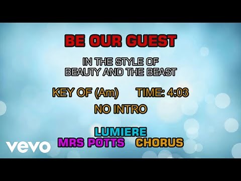 Beauty And The Beast Movie - Be Our Guest (Karaoke)