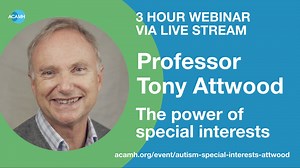 We are delighted to welcome Professor Tony Attwood to present an upcoming webinar on 'Autism; The origins of the special interest and misuse of the interest', 2 July, 9am UK. https://bit.ly/49dWCZ8 Tony will discuss the stages in the development of special interests, their sequence, and the reasons why special interests occur as part of the overall profile of Autism. Delegates will learn how to make positive use of special interests to empower, inspire, and engage and Tony will dispel myths with