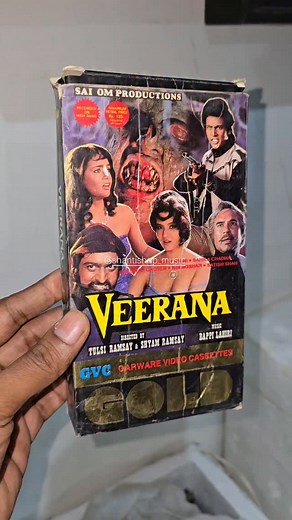 30K views · 7K reactions | Veerana Hindi horror vhs cassette tape #shantishop #vhs #vcrcassettes #instgramreels #fbvideoreels @shantishop_music #fblifestyle | Rare Audio Cassettes audio cds vhs & vinyl records | Facebook
