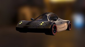 car-turtle - 3D model by Alexandr59