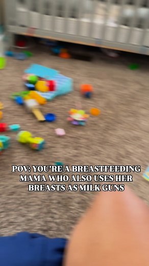 1.4M views · 152 reactions | They use nerf bullets, I use milk. Being a boy mom is like pulling up to the fight with milk guns and coming out with the win. Mamas, am I the only one that does this with their breasts? • Breastfeeding Mama | Breastfeeding Mom | Breastfed Babies | Boy Mom | Relatable Mom | Motherhood | #TwoPeasAndOurPod | Penelo Pia | Facebook