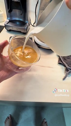 POV ASMR coffee #theraputic #goodvibes #morningroutine #coffeeroutine #homecafe #coffee #coffeetiktok #coffeetime #coffeeroutinecheck #espresso #coffeelover #coffeeaddict #espressomachine #latte #espressotiktok #latteart #specialtycoffee #cappuccino