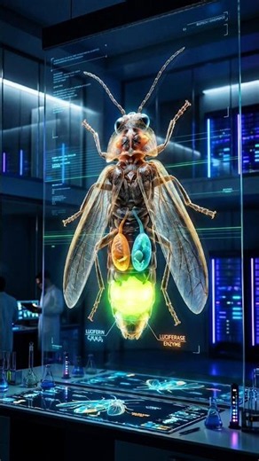 The Dark Secret Behind Fireflies 🤯 | How Fireflies Glow Naturally #shorts #science