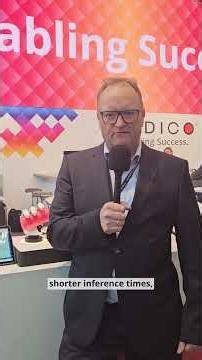 SL1680 Family Demo: Robot Hand Following Human Pose | CODICO at embedded world | Embedded AI