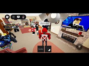 Roblox Suburban house at 2 AM and it's raining. I Met the developer!