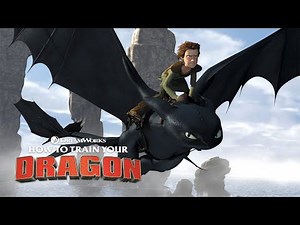 Hiccup's First Flight! | How to Train Your Dragon | Adventure & Play