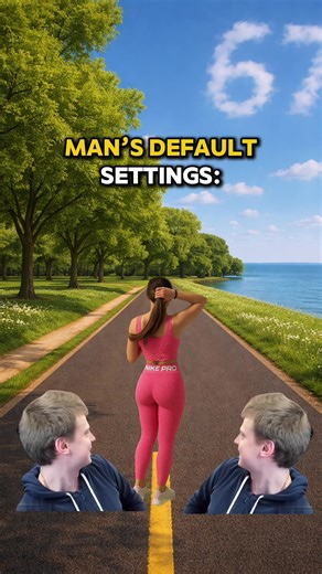 Man’s default settings 😂 #man #boy #bro #settings #fyp | man