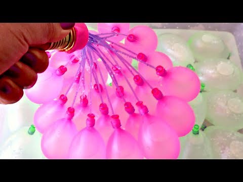 100 GLOGOS DE AGUA| 100 WATER BALLOONS |Mundo de Juguetes