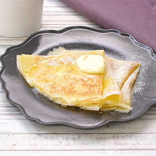 クレープ屋さんの味わい♪ もちもちクレープ生地のレシピ動画・作り方 | デリッシュキッチン