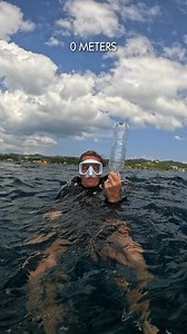 🌊 Ever wondered what happens when you take a bottle of air scuba diving? 🤔 The deeper you go, the more the air inside gets compressed, causing the bottle to collapse in on itself! 📏 This visual phenomenon represents what happens to the air spaces in your body as you descend. 🌊 To ensure a safe and comfortable dive, it's crucial to equalize the air spaces within your body, such as your ears, sinuses, mask, and lungs. Without proper equalization, you might experience discomfort or even injury 