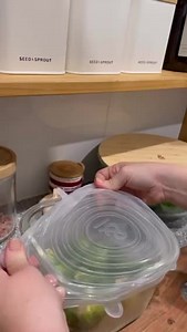 1.2K views | Got containers with missing lids? No problem. Our stretch lids might be round but they'll stretch over many different shapes + sizes!  | Seed & Sprout | Facebook