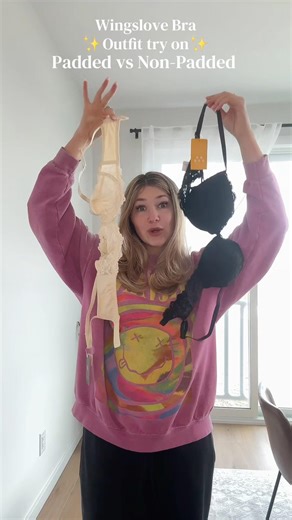 @WingsloveOfficial Try On Haul which is your fav ? #tryonhaul #bra #lingerie