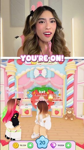 Galentine’s just hits different 🍓🎂 Strawberry Shortcake x Cake Off on #Roblox #strawberryshortcake
