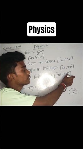 physics class 12th dimension formula #viral #ytshorts